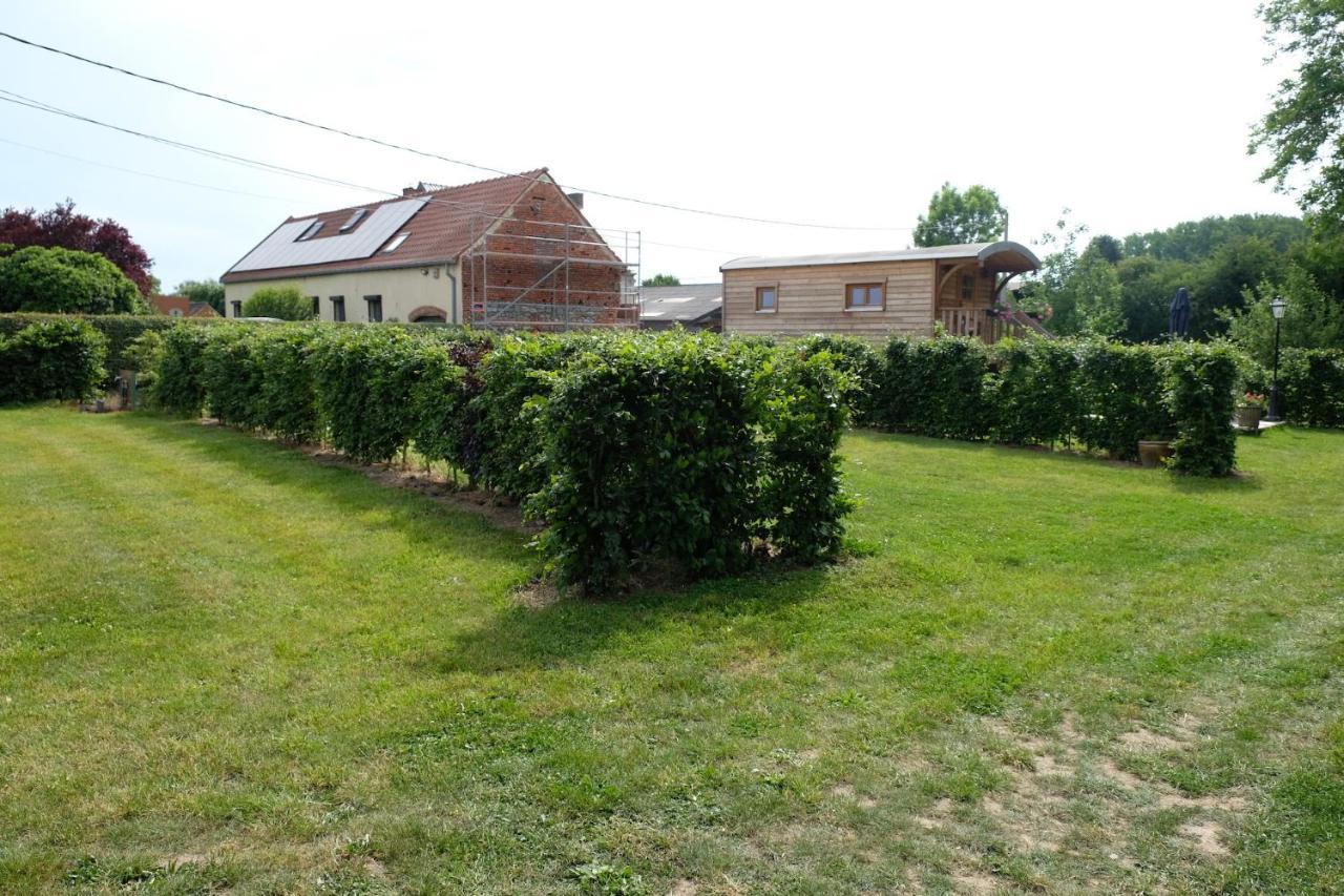 Camping Des Saules Jurbise Exteriör bild